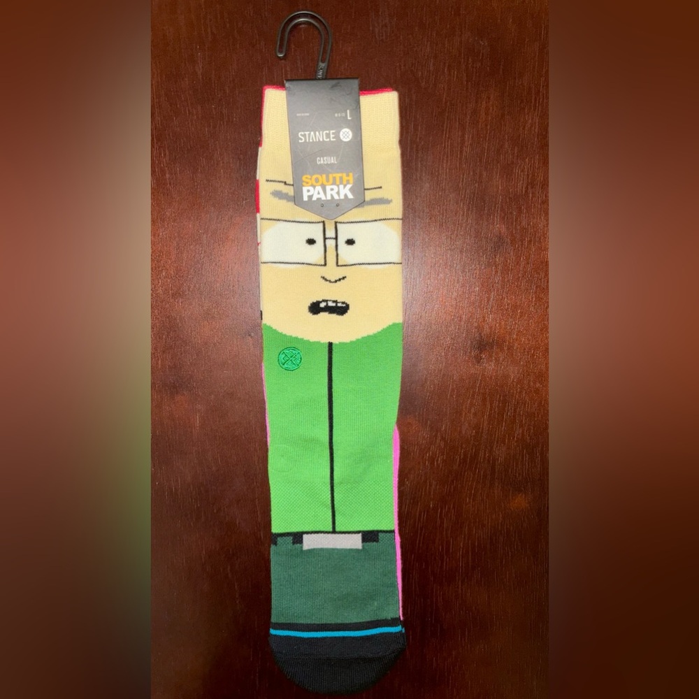 SOUTH PARK “MR GARRISON” STANCE NOVELTY CREW SOCKS NWT MEN’S SHOE SIZE 9-13
